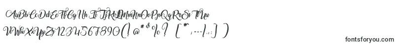 Шрифт MarchandDeVenise – шрифты для подписи