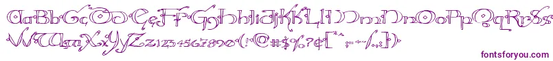 Hollyjingleexpand Font – Purple Fonts