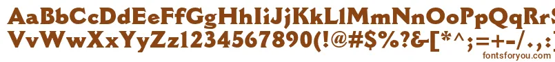 CantoriamtstdExtrabold Font – Brown Fonts