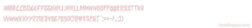 Hotkisscond Font – Pink Fonts on White Background