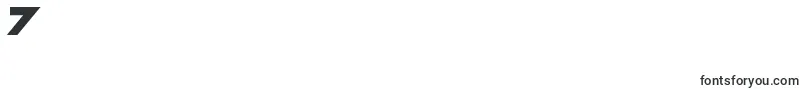 Rumutocu-Schriftart – Schriften für die Ziffer 7