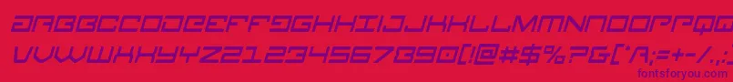 En savoir plus sur la police Legioncondital Police Legioncondital – polices violettes sur fond rouge