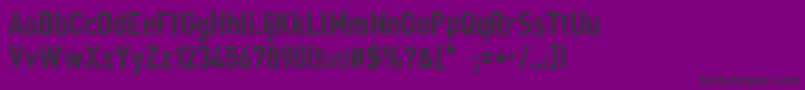 XxiiDirtyArmy Font – Black Fonts on Purple Background