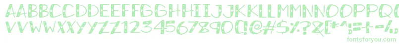 SnowySparkles Font – Green Fonts