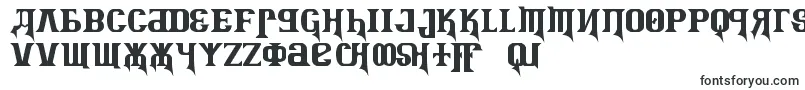 KremlinAdvisorDisplayKapsBold-fontti – Alkavat K:lla olevat fontit