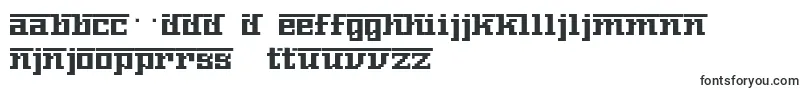 Шрифт Nnumber – словенские шрифты