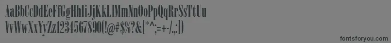 Sardonyx Font – Black Fonts on Gray Background