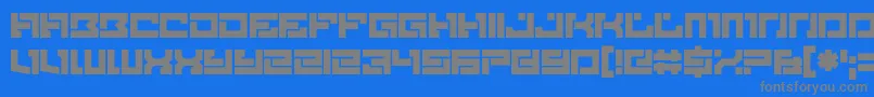 More about Brittle Font Brittle Font – Gray Fonts on Blue Background