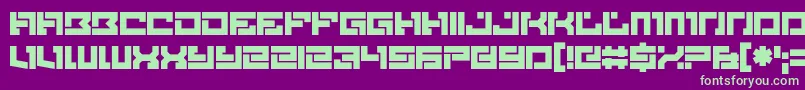 More about Brittle Font Brittle Font – Green Fonts on Purple Background