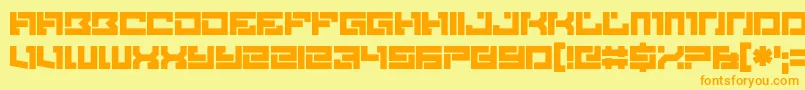 Más sobre la fuente Brittle fuente Brittle – Fuentes Naranjas Sobre Fondo Amarillo