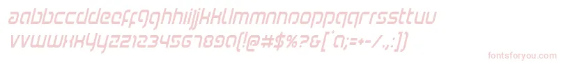 Youngerbloodcondital Font – Pink Fonts on White Background