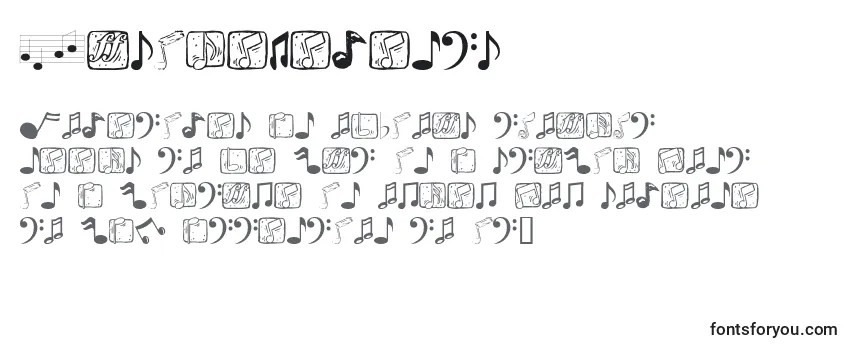 Обзор шрифта Musicelements
