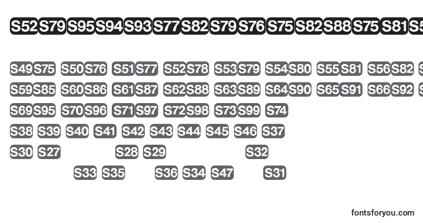 Шрифт DeutschebahnagFour – алфавит, цифры, специальные символы