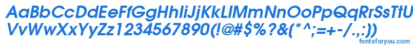 ItcAvantGardeGothicLtDemiOblique Font – Blue Fonts