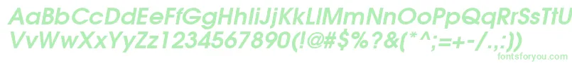 ItcAvantGardeGothicLtDemiOblique Font – Green Fonts