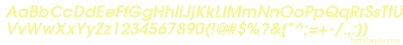 ItcAvantGardeGothicLtDemiOblique Font – Yellow Fonts