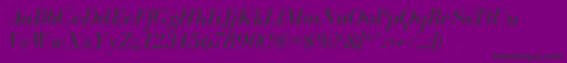 En savoir plus sur la police BodoniflfItalic Police BodoniflfItalic – polices noires sur fond violet