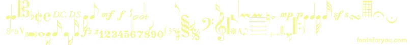 SaxNViolinsSsi Font – Yellow Fonts