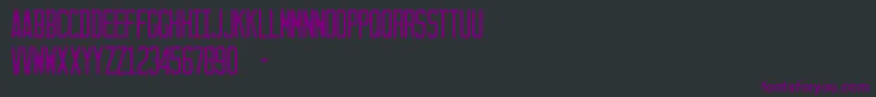 SunshineState Font – Purple Fonts on Black Background