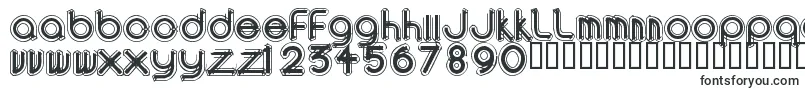 AreaOutlinee Font – High-Tech Fonts