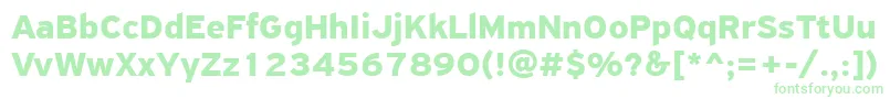 PfhighwaysansproBold Font – Green Fonts