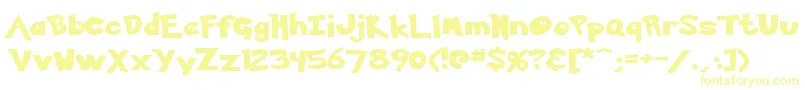 Ketchum Font – Yellow Fonts