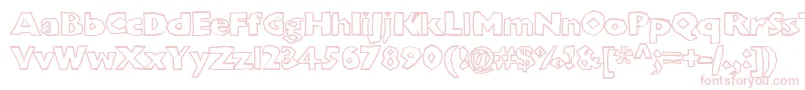 Chunboxh Font – Pink Fonts
