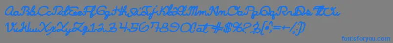 Más sobre la fuente Learningmachineitalic fuente Learningmachineitalic – Fuentes Azules Sobre Fondo Gris