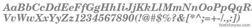 NewmilleniumschlbkBolditalicsh Font – Gray Fonts