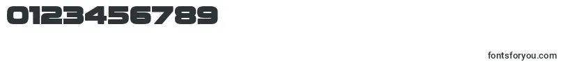 フォントFenixBlacklettercaps – 数字と数値のためのフォント
