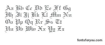 Обзор шрифта Oldtext