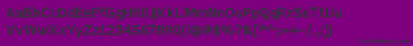 Więcej informacji o czcionce Chizz Czcionka Chizz – czarne czcionki na fioletowym tle