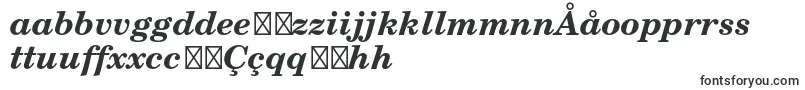 フォントNewcenturyschlbkltstdBdit – ウズベク文字