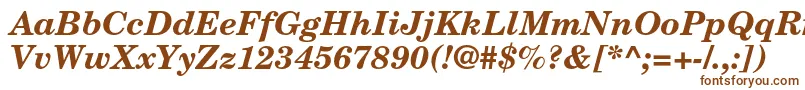 NewcenturyschlbkltstdBdit Font – Brown Fonts