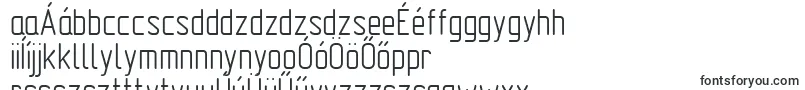 フォントTFlexTypeA – ハンガリーのフォント