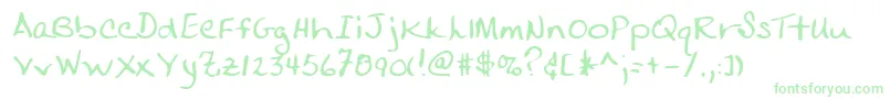 Więcej informacji o czcionce Lehn247 Czcionka Lehn247 – zielone czcionki