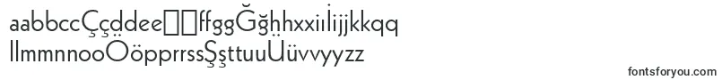 Geometric231Bt-fontti – azerbaidžanilaiset fontit