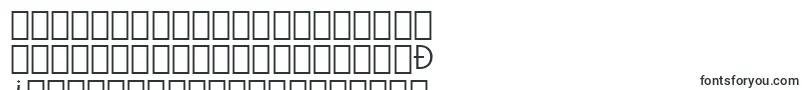 Geometric231Bt-fontti – valkovenäläiset fontit