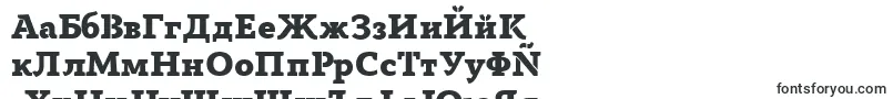 Шрифт AnaphoraStencilExtraboldTrial – болгарские шрифты