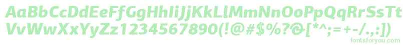 PfagorasansproBlackitalic Font – Green Fonts