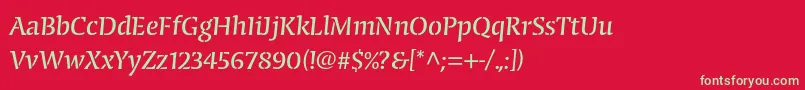 More about CongabravastencilstdReg Font CongabravastencilstdReg Font – Green Fonts on Red Background