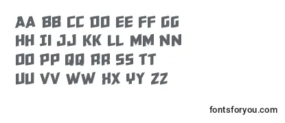 Review of the Buchananrotal Font