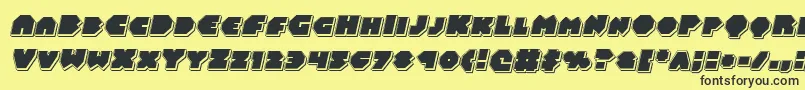 Подробнее о шрифте Balastaralpunchital Шрифт Balastaralpunchital – чёрные шрифты на жёлтом фоне
