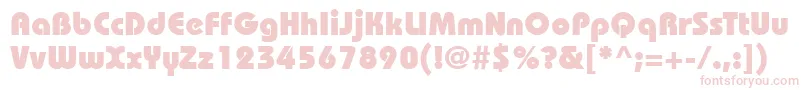 ItcBauhausLtHeavy Font – Pink Fonts