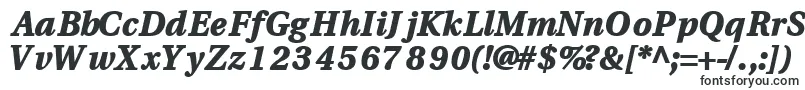 VeracityblacksskBoldItalic-fontti – Arkkitehtuuriset fontit