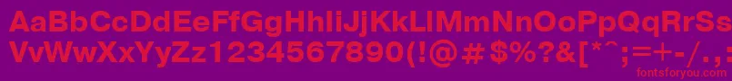 fuente PragmaticaBoldCyrillic – Fuentes Rojas Sobre Fondo Morado