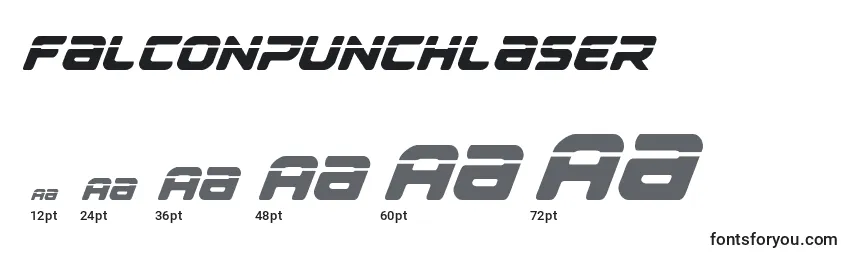 Falconpunchlaser Font Sizes