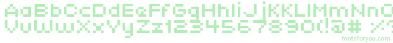XpaiderPixelExplosion01 Font – Green Fonts