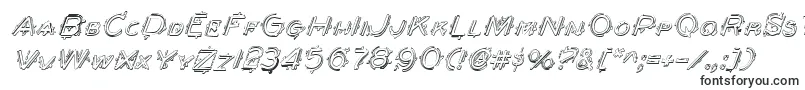 BerserkerShadowItalic Font – Fonts for Gta San Andreas