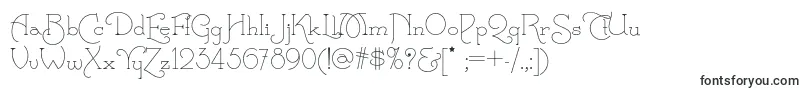 Calamityjanenf-fontti – Alkavat C:lla olevat fontit